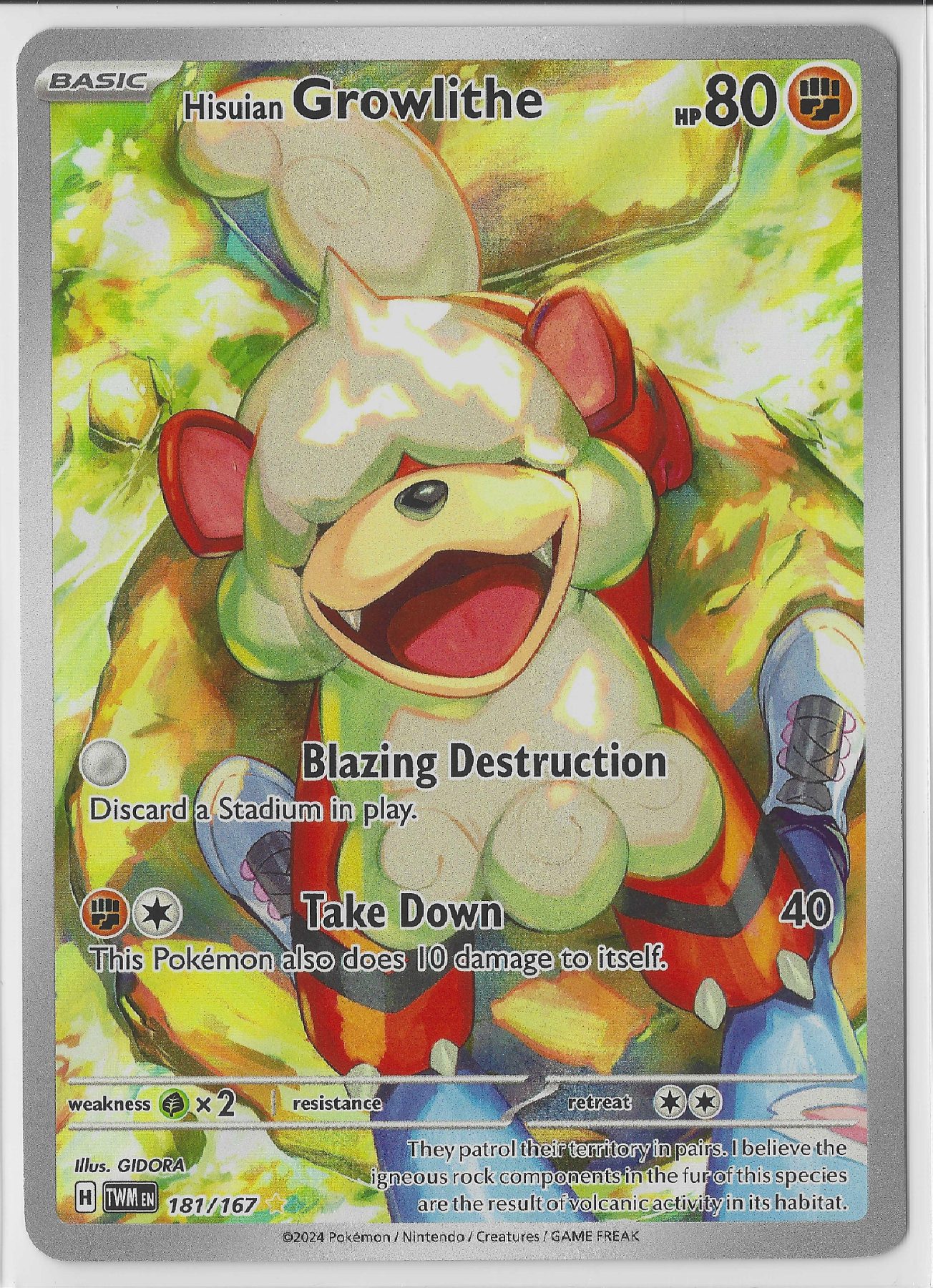 Hisuian Growlithe