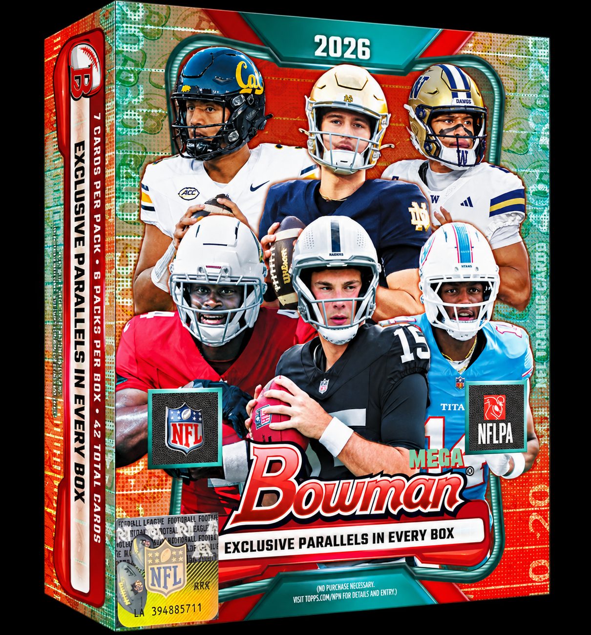 2026 Bowman Football - Mega Box