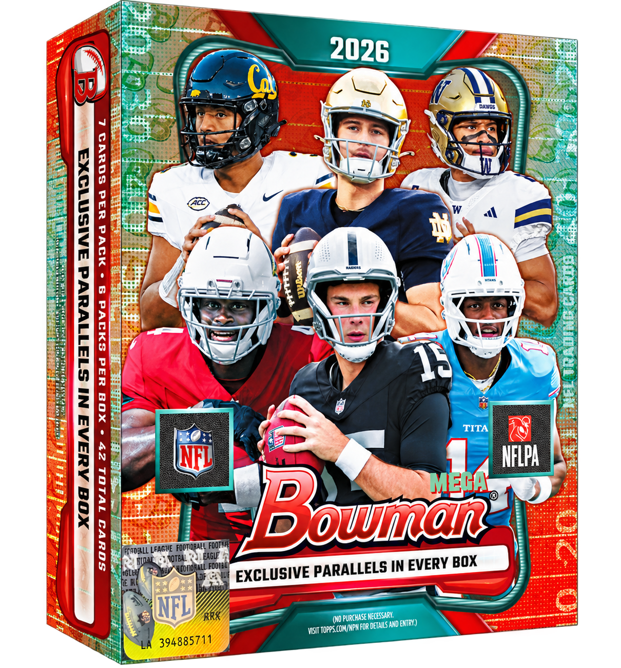 2026 Bowman Football Mega box