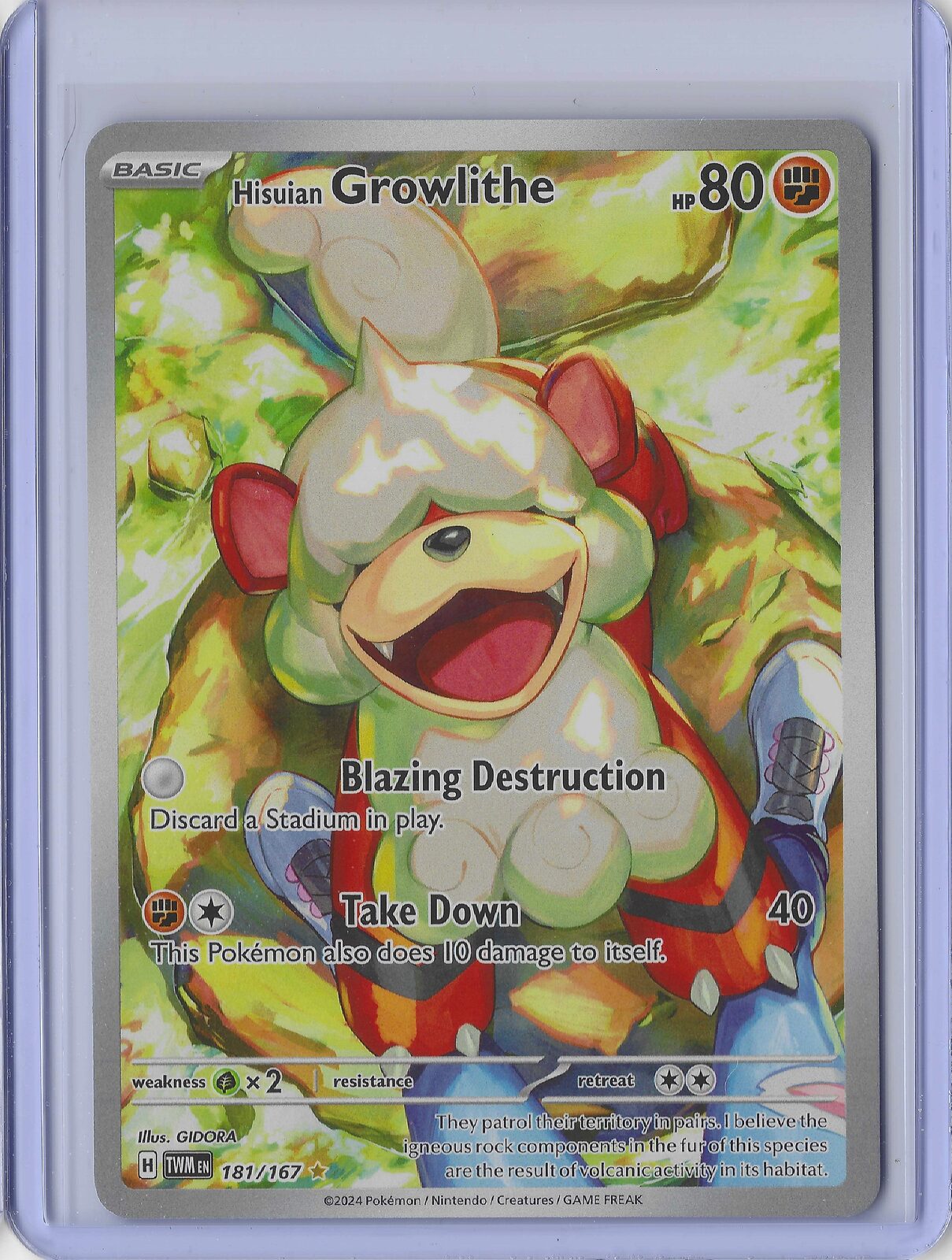 HISUIAN GROWLITHE
