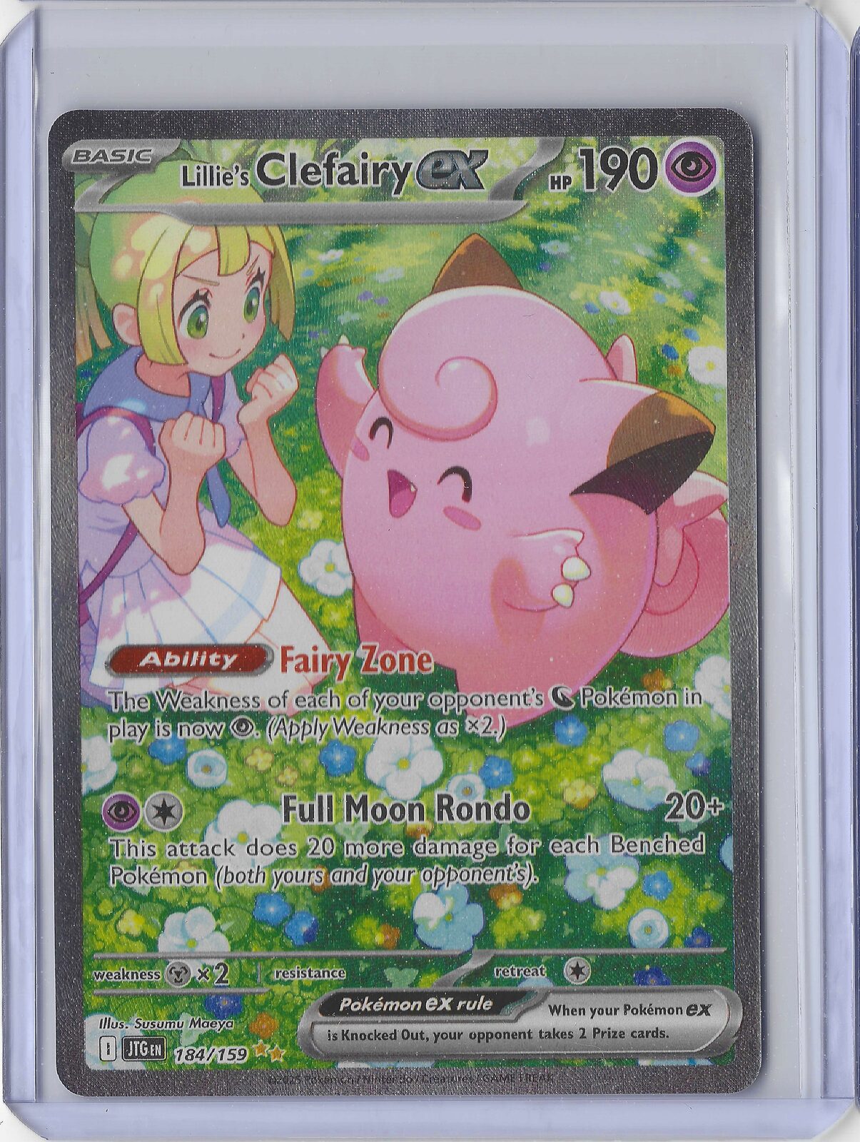 LILLIE'S CLEFAIRY EX